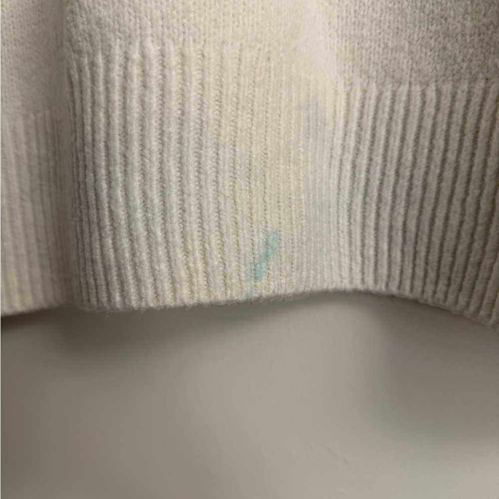 Abercrombie & Fitch Cream Crew Neck Sweater - Picture 3 of 5